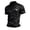 Black5, variant on Men's Loose Fit Short Sleeve Polo Shirt, USA Patriotic America Flag Graphic Collared Knit Top, Casual Summer Top for Independence Day(Blue,XL)