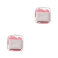 thumbnail image 3 of Billuyoard Jabón Papel a mano Desechable Limpieza de viaje Baño de baño Sábana de camping Rebanada de pétalos Piel Baño Portátil Rosa 2piezas, 3 of 6