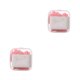 thumbnail image 4 of Inteprter Caja de rebanada de pétalo de hoja de baño de desechable de mano de papel de jabón portátil Rosa 2Conjunto, 4 of 6