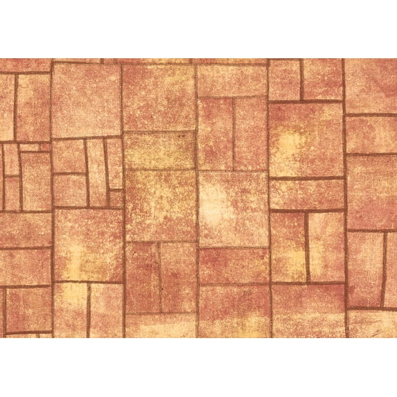 Ahgly Company Indoor Rectangle Abstract Brown Modern Area Rugs, 7' x 9'