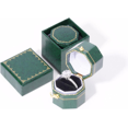 thumbnail image 1 of JP Mini Green Ring Box for Proposals & Weddings - Pocket-Sized Engagement Case for Pockets & Handbags, 1 of 7