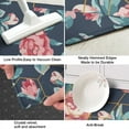 thumbnail image 3 of Pioneer Flower Floral Print Pattern Kitchen Rug Mat,Kitchen Runner Rugs Non Skid Washable,Decorative Kitchen Floor Mats for Kitchen,Sink,Laundry,17"X47", 3 of 5