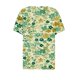 thumbnail image 4 of Fiudx Ofertas Del Día Blusa de Manga Corta Estampada a La Moda para Mujer, Blusas Informales con Cuello En V, 4 of 5