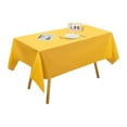 thumbnail image 5 of Thick Disposable Peva Rectangle Tablecloth, Thick Table Cover For Party Birthday Wedding Picnic Home Gatherings, Easy Clean Tear Resistant And Convenient Disposable Table, 5 of 5
