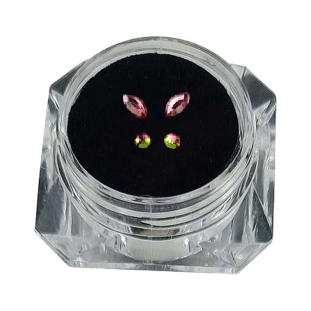Diente Cristal Diente Decoraciones Diente Joyas para Diy Uñas y Dientes Decoración Caballo Ojo Taladro Grano de Arroz Diente Taladro en forma de diente