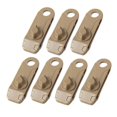 thumbnail image 5 of Birdeem Outdoor Tent Roof Clip Sunshade Windproof Fixed Wind Rope Buckle Tent Clip 7Pc, 5 of 5