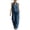 Z66 Blue, variant on Jean Two Piece Set for Women Halter V Neck Sleeveless Tops and High Waisted Wide Leg Denim Pants Casual Lounge Boho Beach Vacation Matching Outfits White,XXL