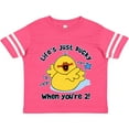 thumbnail image 3 of Inktastic Life's Ducky 2nd Birthday Boys or Girls Toddler T-Shirt, 3 of 5