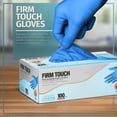 thumbnail image 6 of Glove Station Disposable Nitrile Gloves - Multi Use, Non-Latex Textured Gloves for Cooking, Food Prep & Cleaning - 100 Count, 4 mil, Blue, XL, 6 of 6