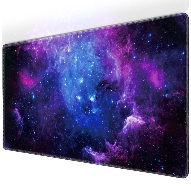 Alfombrilla de ratón para juegos Canjoy, grande, extendida, 80 x 40 cm, negra