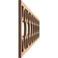 thumbnail image 3 of Ekena Millwork 46 5/8"W x 8"H x 3/8"T Woodall Fretwork Moulding, Red Oak, 3 of 13