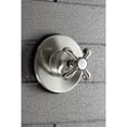 thumbnail image 3 of Kingston Brass KS3038TX 3-Way Diverter Valve with Trim Kit, Brushed Nickel, 3 of 7