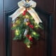 thumbnail image 4 of Kearding Saludo Guirnalda de Navidad Árbol de Navidad Puerta colgante Ventana Bolas rojas Guirnaldas Colgante intermitente alimentado por para Kits de decoración para fiestas Kearding HA067982-00, 4 of 6