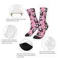 thumbnail image 3 of Fuzoiu Cute Panda Print Kids Socks For Boys Girls,Grip Crew Socks with Non Slip,Lightweight Stretch Crew Socks,Toddlers Crew Boot Socks, 3 of 5