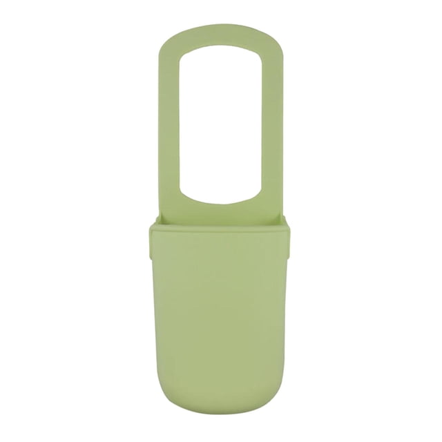 Portavasos CUTICAT flexible universal silicona para cochecito Bicicleta amarillo verde