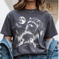 thumbnail image 2 of Vintage Jimothy Raccoon Shirt, Seattle Feral Legend Tee, Retro Moon Graphic Tshirt, Funny Trash Panda Cottagecore Animal, 2 of 5