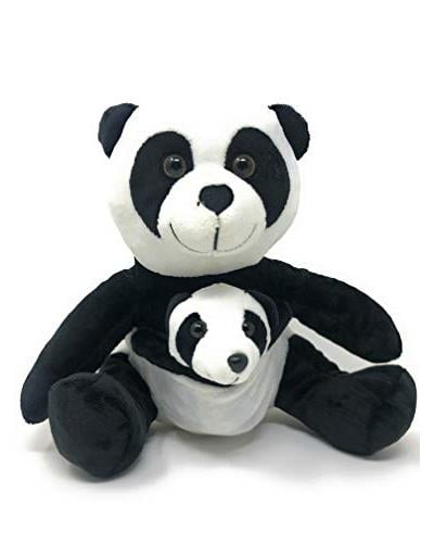 14 Panda Stuffed Animals | Plush Animal Pandas Soft Kids Toy| Momma ...