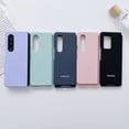 thumbnail image 3 of For Samsung Galaxy Z Fold 4 5G Hybrid Liquid Silicone PC Shockproof Hard Phone Case Cover, 3 of 6