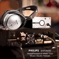 thumbnail image 4 of PHILIPS Auriculares estéreo con cable para colocar sobre la oreja para podcasts, monitoreo de estudio y grabación, auriculares para computadora, teclado y guitarra con adaptador adicional de 6,3 mm (1, 4 of 5