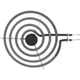 thumbnail image 1 of Surface Element Frigidaire Broan 316442300 para quemador de 8 pulgadas, 1 of 3