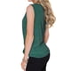 thumbnail image 5 of Sonducket Chaleco con cuello en V sin mangas con lazo delantero camiseta mujer verano botón Prendas para la parte del cuerpo Verde SG Sonducket AP002390-04, 5 of 6
