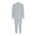 thumbnail image 3 of gbyLJF Womens 2 Piece Outfits Set Printed Round Neck Long Sleeve Pullover and Elastic Waisted Pants Sweatsuit Sets Pajamas Set, 3 of 5