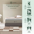 thumbnail image 4 of Zinus DeLuxe Cooling Té Verde Colchón en Caja Matrimonial de Memory Foam con 7 Capas de Materiales, Altura Total de 25 cm, Espuma de Alta Densidad, Firmeza Media. Certificación CertiPUR y OEKO TEX., 4 of 9