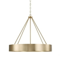 Capital Lighting 453041 Weller 4 Light 28" Wide Ring Chandelier - Brass