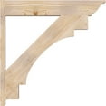 thumbnail image 3 of Ekena Millwork 7 1/2"W x 38"D x 38"H Merced Smooth Traditional Outlooker, Douglas Fir, 3 of 4