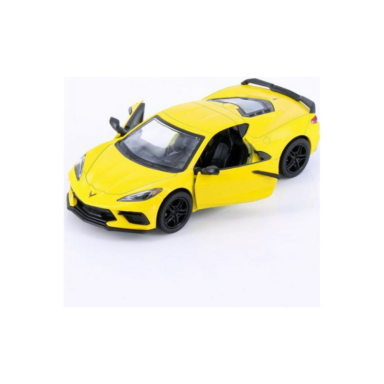 5 Kinsmart 1:36 Scale 2021 Chevy Corvette Diecast Model Toy Cars - Choose Your Color