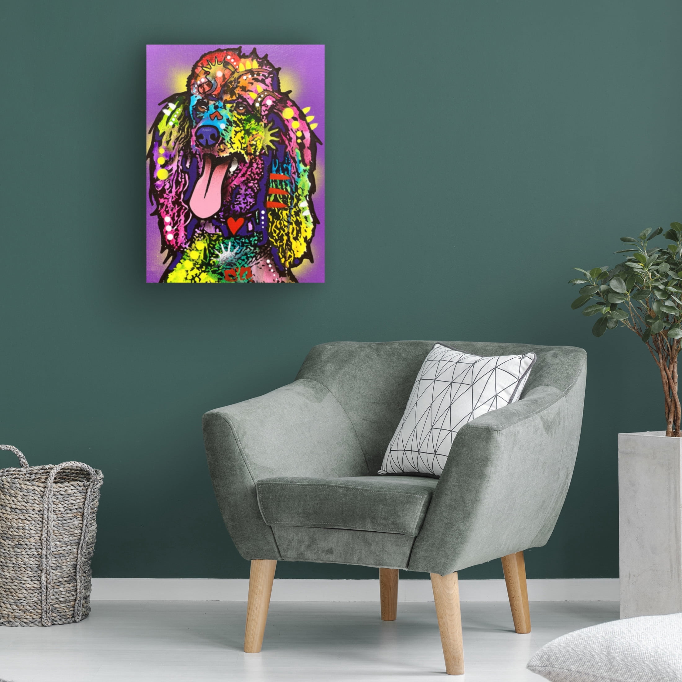 Canvas Wall Art - Dean Russo 'Oh Heck Yeah' Wall Art for Living Room, Bedroom, or Office Décor by Trademark Fine Art - 18 x 24 Inches
