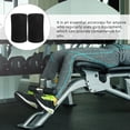 thumbnail image 3 of DECORNIJIA 4Pcs Fixed Foot Pad Foam Roller Pad Black Sponge for Gym Workouts, 3 of 6