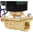 thumbnail image 3 of Válvula solenoide eléctrica de latón 1/2" 12 V CC U.S. Solid, 3 of 7