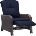 thumbnail image 4 of Hanover  Outdoor Strathmere Navy Blue Luxury Recliner, 4 of 5