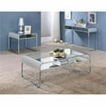 thumbnail image 5 of Home Square Marcusen Contemporary Glass Top End Table in Chrome - Set of 2, 5 of 8