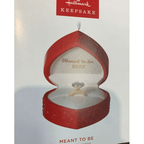 Hallmark Keepsake Christmas Ornament Meant to Be 2022