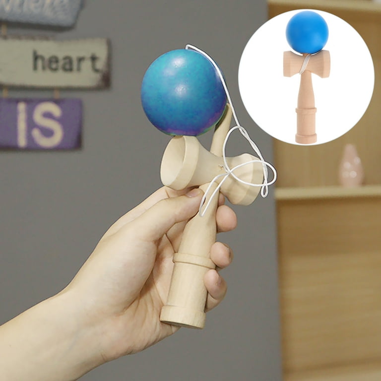Custom Kendama Toy Wooden Skill Sword Cup Ball Games Outdoor