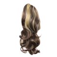 thumbnail image 2 of Easter Ponytail Wig 17Inch I-8H22 - Long Hair Bun Wig Ponytail Matte High Temperature Silk Fiber Claw Clip 17 Inch I The Towel St. Patrick'S Day, Wedding, Season, Anniversary, 2 of 8