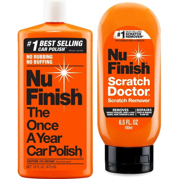 Nu Finish Paint Restoration Kit, 2-Piece Bundle