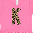 thumbnail image 3 of Inktastic Leopard Print Letter K Gift Baby Girl Dress, 3 of 4