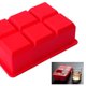 thumbnail image 5 of Acdanc Big Block Silicone Ice Cube Tray Large 2"X2" Red Party Bar Cocktails Drink Mold, 5 of 6