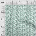 thumbnail image 2 of oneOone Tissu Polyester Spandex Vert Mer Cactus Matériel de Robe Tissu Imprimé Tissu au Mètre 56 Pouces de Large, 2 of 5