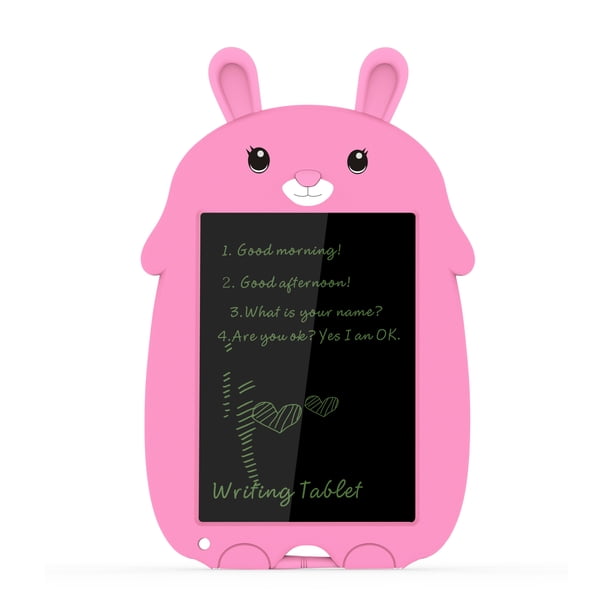 Tableta de escritura LCD, tableta de dibujo de 8,5 pulgadas, tabletas para niños, tablero de garabatos, con botón de borrado de bloqueo, regalos de tablero de dibujo para niños y adultos en el hogar, la escuela y la oficina BANYUO Electrónica