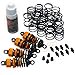 thumbnail image 2 of Yeah Racing Shock-Gear 55Mm Damper Set For 1/10 Rc Touring Car Orange #Dsg-0055Or, 2 of 4