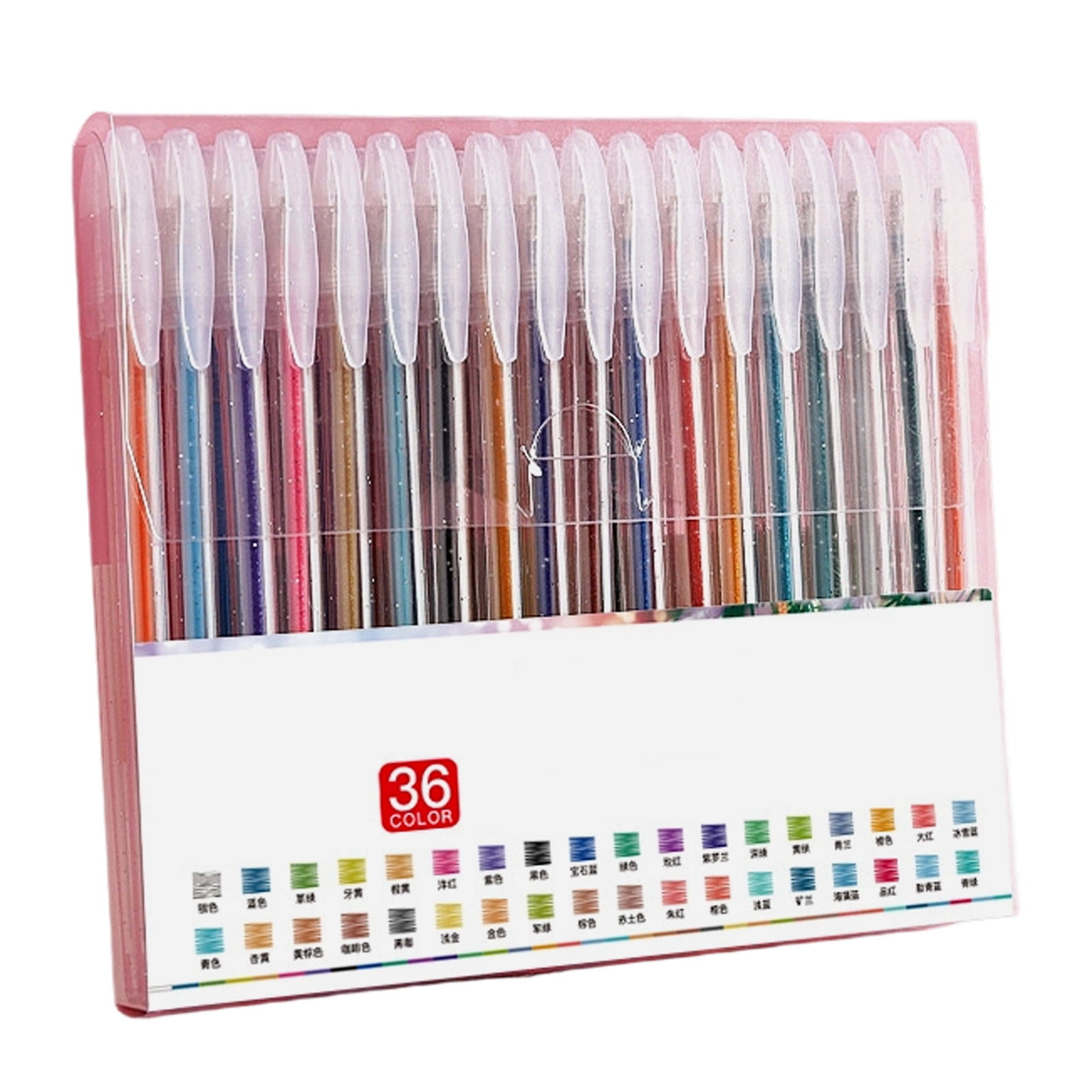 Multicolor Gel Pen Set for Art and Writing Smooth 2ml Ink Coloring Crafting and Painting for Enthusiasts