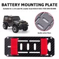 thumbnail image 3 of Placa de montaje de batería para Axial 4 19 Scale RC Crawler Tmvgtek Climbing Offroad Car, 3 of 8