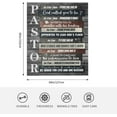 thumbnail image 4 of Pastor Appreciation Gifts, Pastor Blanket, Pastor Gifts for Men, Gifts for Religious Christian Inspirational Throw Blanket 60"x50", 4 of 6