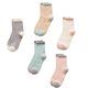thumbnail image 3 of 5 pares de calcetines de tubo para mujer, de forro polar coral, transpirables, para invierno., 3 of 7