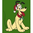 thumbnail image 2 of Men's Mickey & Friends Retro Festive Pluto Graphic Tee Kelly Green 3X Large, 2 of 5