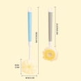 thumbnail image 5 of BVXEEP Shower Brush, Bath Brush Retractable Long Handle Shower Brush, Soft Bristle Back Rub, Massage Brush, and Bath Tool Shower Ball Double Sided Shower Brush, 5 of 9